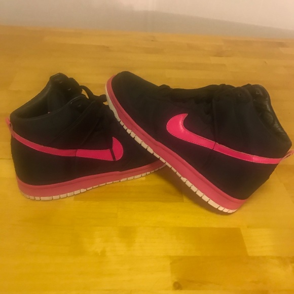 nike dunk high premium black